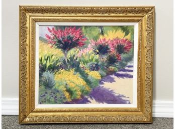 A Framed Impressionist Style Canvas Print By Roland Richardson