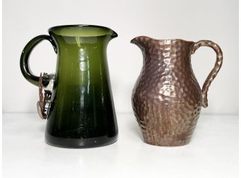 Pitchers - Glass And Metal