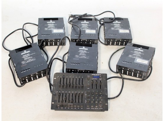Leviton DMX Controlled Dimmer Packs And A Baby Light Board