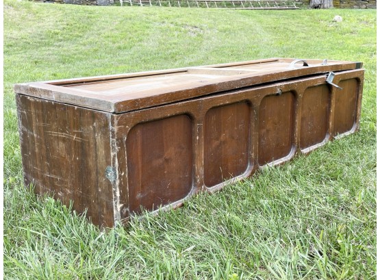 A Hardwood Cabinet By Lane Furniture