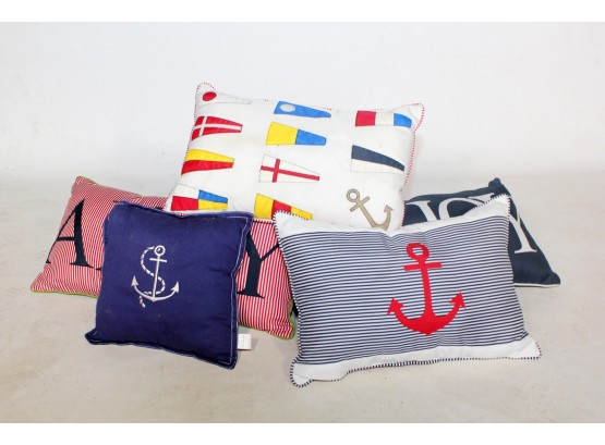 Nautical Themed Accent Pillows