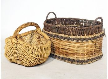 Vintage Basket Duo