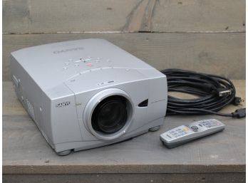 A Sanyo Multiverse ProXtra Video Projector