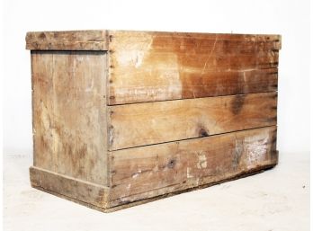 A Large Vintage Farm Crate
