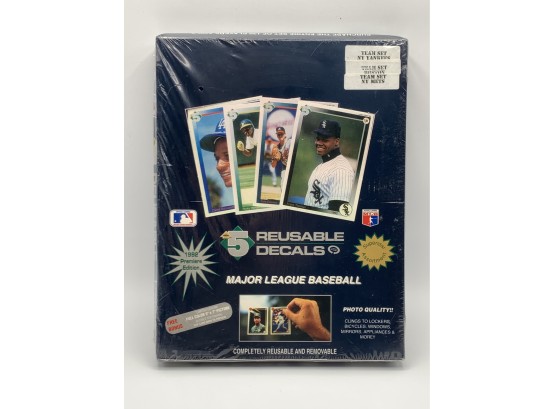 Vintage Collectible Cards MLB Five Removable Decals