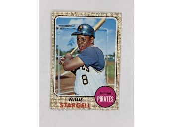 1968 Topps Willie Stargell Intage Collectible Baseball Card