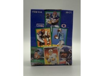 Vintage Collectible Football Cards 1991 Fleer Football Box