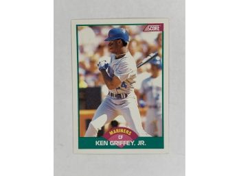 1989 Score Traded Ken Griffey Jr Rookie Vintage Collectible Baseball Card
