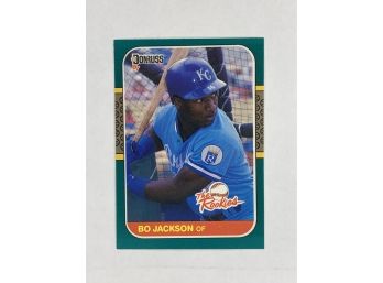 1987 Rookies Bo Jackson Rookie Vintage Collectible Baseball Card