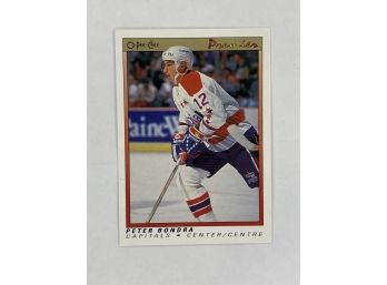 1990 O Pee Chee Premier Peter Dondra Rookie Vintage Collectible Hockey Card