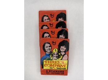4 Packs Of Threes Company Cards Vintage Collectible Cards