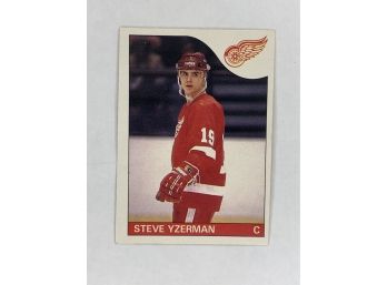 1985 O Pee Chee Steve Yzerman Vintage Collectible Hockey Card