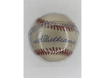 Ted Williams Autographed Vintage Collectible Baseball