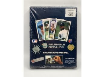Vintage Collectible Cards MLB Five Removable Decals
