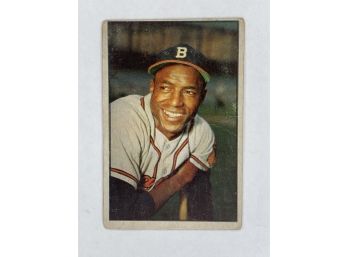 1953 Bowman Sam Jethroe Vintage Collectible Baseball Card
