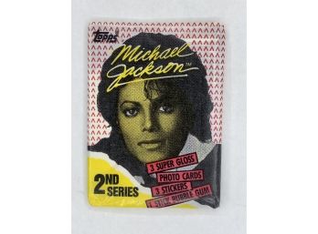 Michael Jackson Series 2 Vintage Collectible Cardssealed Pack