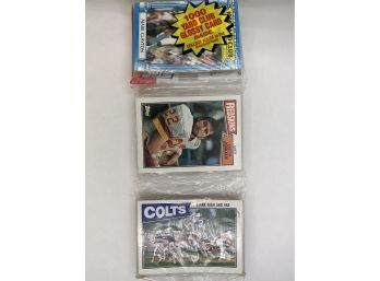 1987 Topps Rack Pack Vintage Collectible Football Card