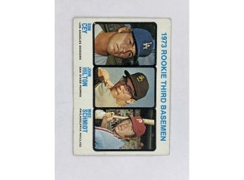 1973 Topps Mike Schmidt Rookie Vintage Collectible Baseball Card
