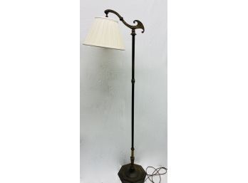 Tall Metal Reading Lamp Good Condition