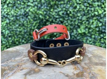 Two Leather Bracelets