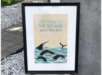 Ernest Hemingway 'The Old Man And The Sea' Framed Print