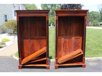 Pair Of Vintage Bookcases