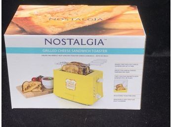 Nostalgia Grilled Cheese Maker, New In Box