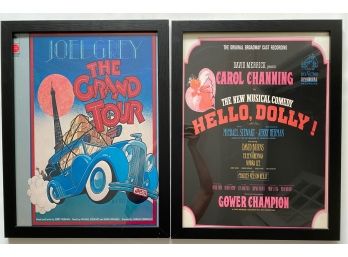 Two Original Lithograph Broadway Posters: The Grand Tour & Hello Dolly!