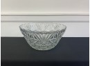 Vintage Glass Punch Bowl And Cup Set