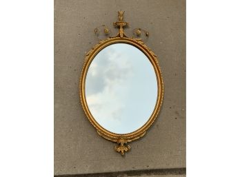 Elegant Gilt Gold Framed Mirror