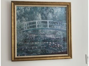 Gold Framed Print By Monet