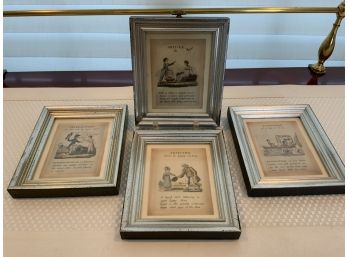 Four Framed Prints
