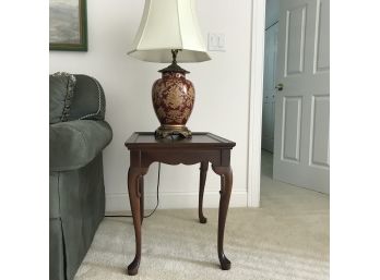 Side Table With Queen Anne Legs