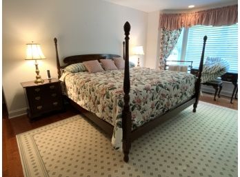 Stickley Pineapple Four Poster King Bed
