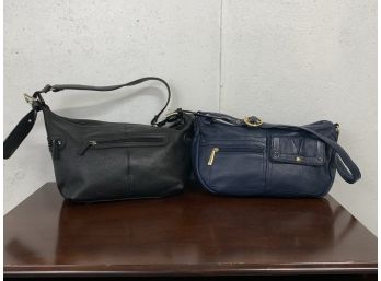 Two Leather Purses - Stone Mountain & Unlabeled