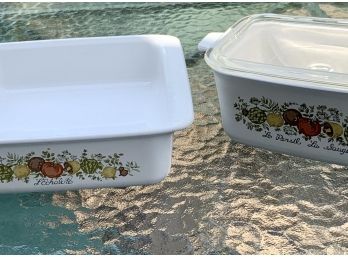 Corning Ware Spice Of Life Baking Dishes