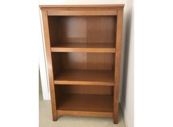 Two Three Shelf Wooden Bookcase