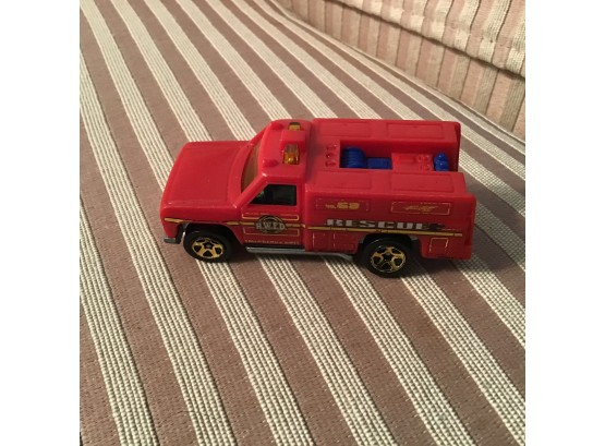 Hot Wheels Mattel, 1974 Emergency Unit Rescue Truck - Lot #30