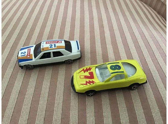Two Toy Race Cars - Lot #18