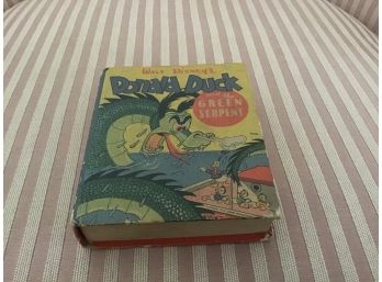 Walt Disney's Donald Duck And The Green Serpent - Better Little Books - 1947