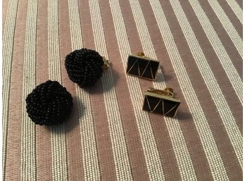 Two Pairs Of Earrings Including Napier - Lot #16