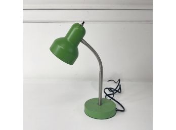Adjustable Desk Lamp In Green Finish