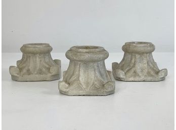 Vintage Marble Candle Holders