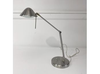 Adjustable Desk Lamp In Brushed Nickel Finish