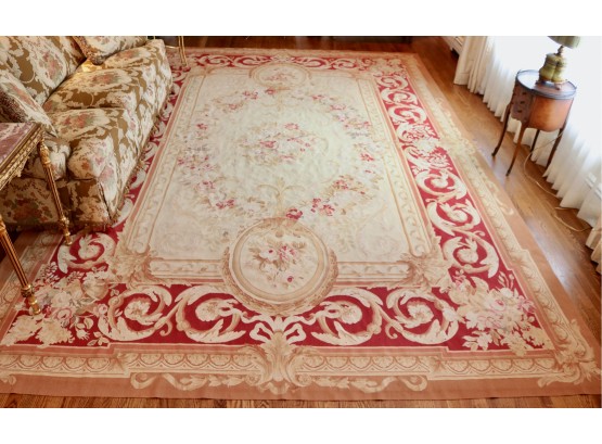 Mansion Size French AUBUSSON Rug (Retail $5000)