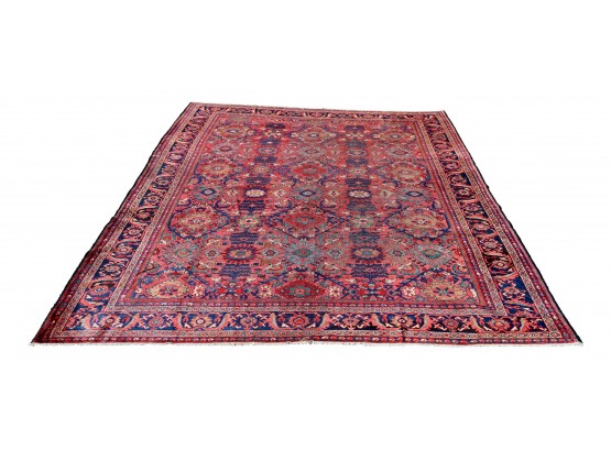 Authentic Antique Persian MALAYER Hand Made Hand Knotted Carpet 9ft X 12ft  (Retail $18009)