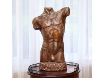 ATTILA BUGST Male Torso Sculpture