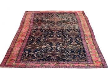Authentic Antique Persian CAUCASO Wool Carpet 9ft X 11ft (Retail $8350)