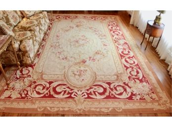 Mansion Size French AUBUSSON Rug (Retail $5000)