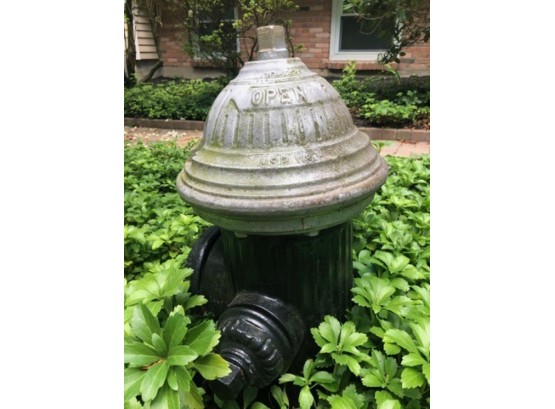 Actual Decommissioned  Firehydrant - Unique Lawn Ornament